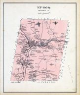 Epson, New Hampshire State Atlas 1892